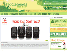 Tablet Screenshot of gofiddleheads.com